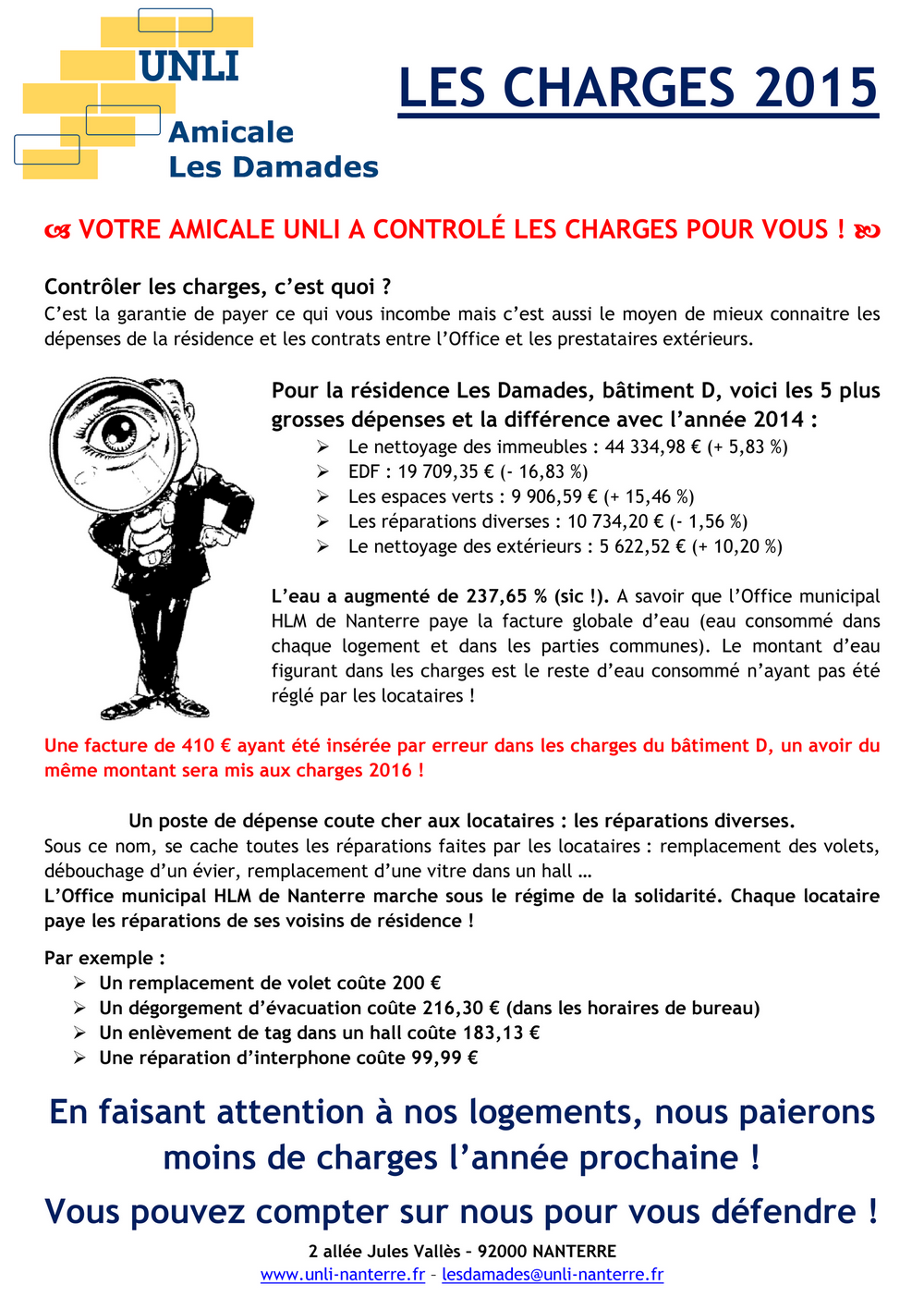 Tract 2015 - Les Damades D
